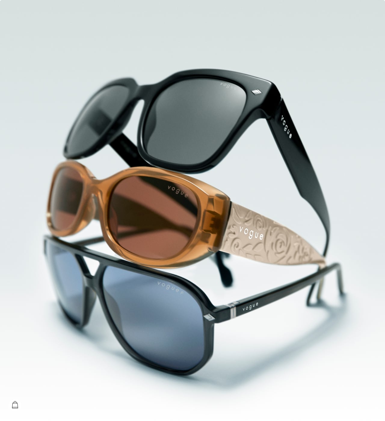 Vogue Eyewear VO5410S 56 Pink Gradient Blue & Transparent Bordeaux  Sunglasses | Sunglass Hut USA