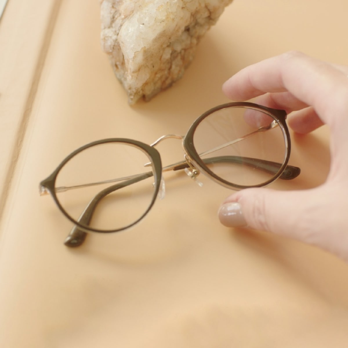 Buy Desire X Clubmaster Half Rim Round Eyeglasses Block Anti glare Glasses  Zero Power for Eye Protection Eyewear Frame at Amazon.in